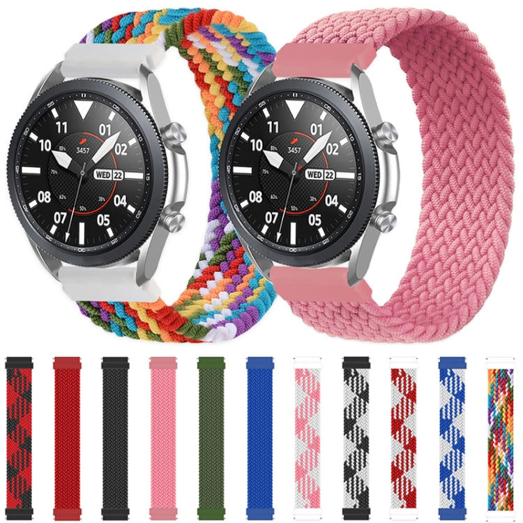 For Samsung Galaxy Watch 42mm Adjustable Nylon Braided Elasticity Replacement Strap Watchband