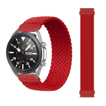 For Samsung Galaxy Watch Active / Active2 40mm / Active2 44mm Adjustable Nylon Braided Elasticity Replacement Strap Watchband