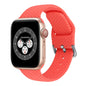 Braided Silicone Replacement Watchbands with Buckle For Apple Watch Series