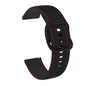 For Samsung Galaxy Watch Active 2 Two-color Stitching Silicone Replacement Strap Watchband