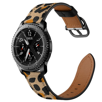 Universal Printed Leather Replacement Strap Watchband