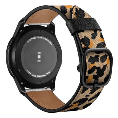 Universal Printed Leather Replacement Strap Watchband