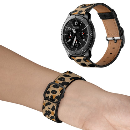 Universal Printed Leather Replacement Strap Watchband