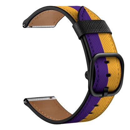 Universal Printed Leather Replacement Strap Watchband