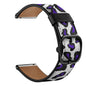 Universal Printed Leather Replacement Strap Watchband