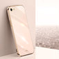 XINLI Straight Edge 6D Electroplate TPU Phone Case, For iPhone 6 / 6s, For iPhone 6 Plus / 6s Plus, For iPhone SE 2022 / SE 2020 / 8 / 7, For iPhone 11, For iPhone 11 Pro, For iPhone 11 Pro Max, For iPhone 12