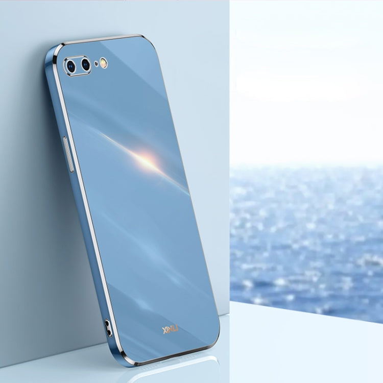 XINLI Straight Edge 6D Electroplate TPU Phone Case, For iPhone 12 mini, For iPhone 12 Pro Max, For iPhone X, For iPhone XR, For iPhone XS, For iPhone XS Max, For iPhone 8 Plus / 7 Plus