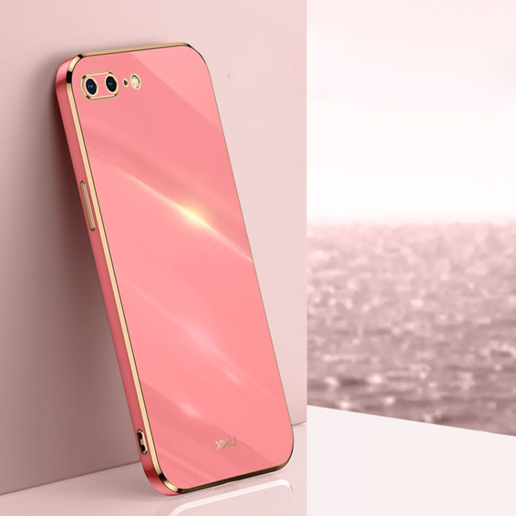 XINLI Straight Edge 6D Electroplate TPU Phone Case, For iPhone 12 mini, For iPhone 12 Pro Max, For iPhone X, For iPhone XR, For iPhone XS, For iPhone XS Max, For iPhone 8 Plus / 7 Plus