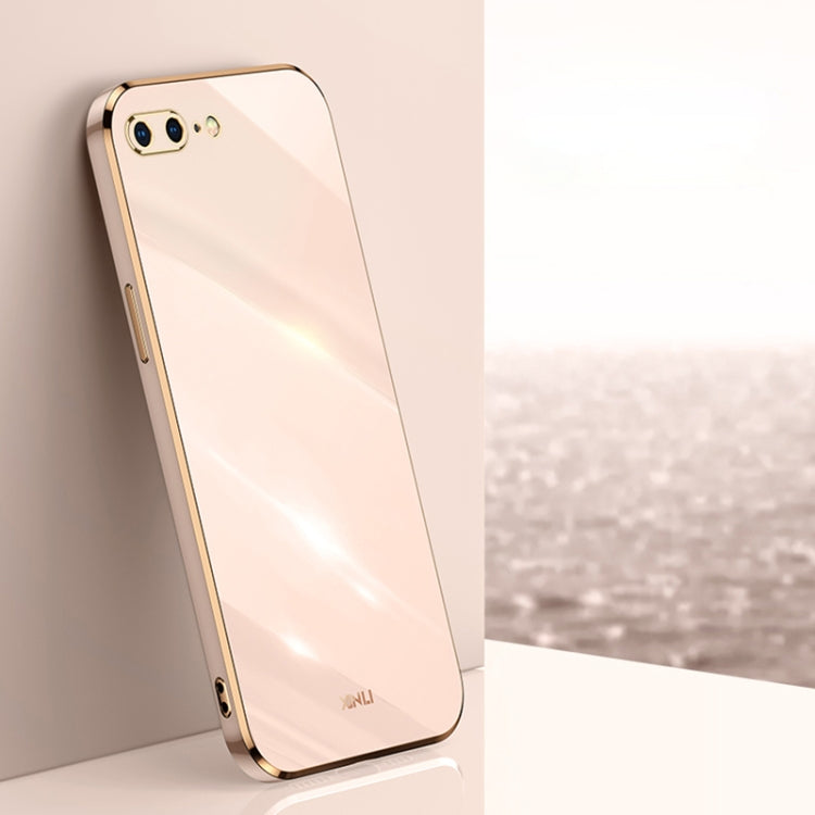 XINLI Straight Edge 6D Electroplate TPU Phone Case, For iPhone 12 mini, For iPhone 12 Pro Max, For iPhone X, For iPhone XR, For iPhone XS, For iPhone XS Max, For iPhone 8 Plus / 7 Plus