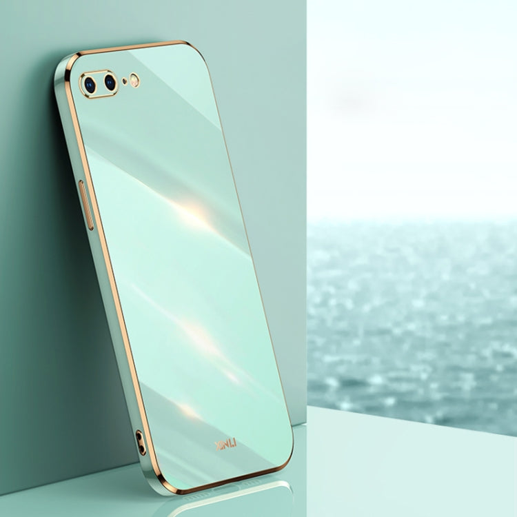 XINLI Straight Edge 6D Electroplate TPU Phone Case, For iPhone 12 mini, For iPhone 12 Pro Max, For iPhone X, For iPhone XR, For iPhone XS, For iPhone XS Max, For iPhone 8 Plus / 7 Plus