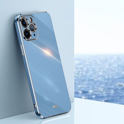 XINLI Straight Edge 6D Electroplate TPU Phone Case, For iPhone 6 / 6s, For iPhone 6 Plus / 6s Plus, For iPhone SE 2022 / SE 2020 / 8 / 7, For iPhone 11, For iPhone 11 Pro, For iPhone 11 Pro Max, For iPhone 12