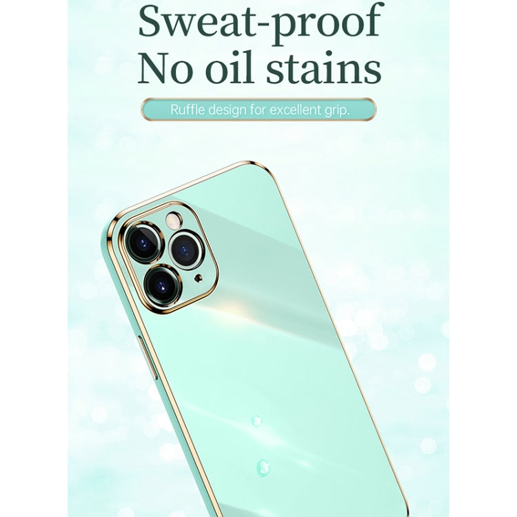 XINLI Straight Edge 6D Electroplate TPU Phone Case, For iPhone 12 mini, For iPhone 12 Pro Max, For iPhone X, For iPhone XR, For iPhone XS, For iPhone XS Max, For iPhone 8 Plus / 7 Plus