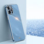 XINLI Straight Edge 6D Electroplate TPU Phone Case, For iPhone 12 Pro