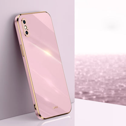 XINLI Straight Edge 6D Electroplate TPU Phone Case, For iPhone 12 mini, For iPhone 12 Pro Max, For iPhone X, For iPhone XR, For iPhone XS, For iPhone XS Max, For iPhone 8 Plus / 7 Plus