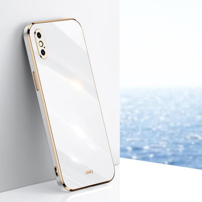 XINLI Straight Edge 6D Electroplate TPU Phone Case, For iPhone 12 mini, For iPhone 12 Pro Max, For iPhone X, For iPhone XR, For iPhone XS, For iPhone XS Max, For iPhone 8 Plus / 7 Plus