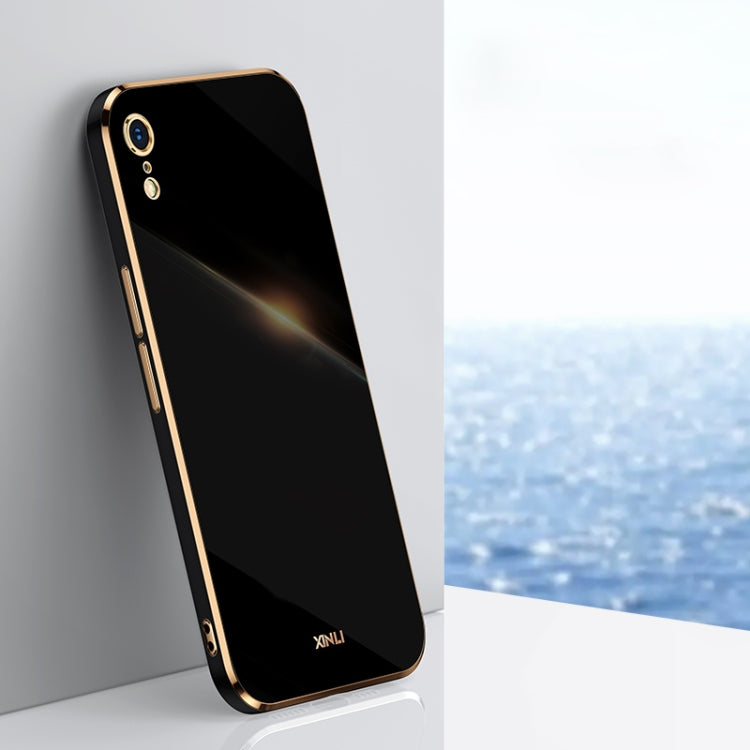 XINLI Straight Edge 6D Electroplate TPU Phone Case, For iPhone 12 mini, For iPhone 12 Pro Max, For iPhone X, For iPhone XR, For iPhone XS, For iPhone XS Max, For iPhone 8 Plus / 7 Plus
