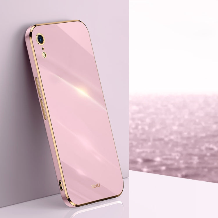 XINLI Straight Edge 6D Electroplate TPU Phone Case, For iPhone 12 mini, For iPhone 12 Pro Max, For iPhone X, For iPhone XR, For iPhone XS, For iPhone XS Max, For iPhone 8 Plus / 7 Plus