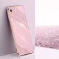 XINLI Straight Edge 6D Electroplate TPU Phone Case, For iPhone 12 mini, For iPhone 12 Pro Max, For iPhone X, For iPhone XR, For iPhone XS, For iPhone XS Max, For iPhone 8 Plus / 7 Plus