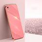 XINLI Straight Edge 6D Electroplate TPU Phone Case, For iPhone 12 mini, For iPhone 12 Pro Max, For iPhone X, For iPhone XR, For iPhone XS, For iPhone XS Max, For iPhone 8 Plus / 7 Plus
