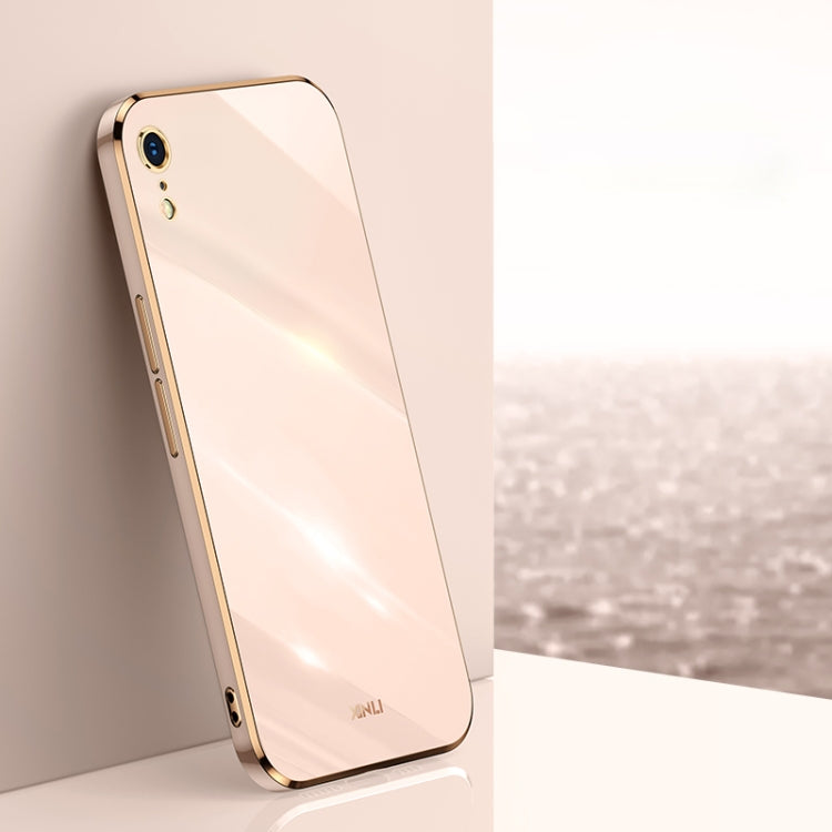 XINLI Straight Edge 6D Electroplate TPU Phone Case, For iPhone 12 mini, For iPhone 12 Pro Max, For iPhone X, For iPhone XR, For iPhone XS, For iPhone XS Max, For iPhone 8 Plus / 7 Plus