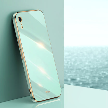 XINLI Straight Edge 6D Electroplate TPU Phone Case, For iPhone 12 mini, For iPhone 12 Pro Max, For iPhone X, For iPhone XR, For iPhone XS, For iPhone XS Max, For iPhone 8 Plus / 7 Plus