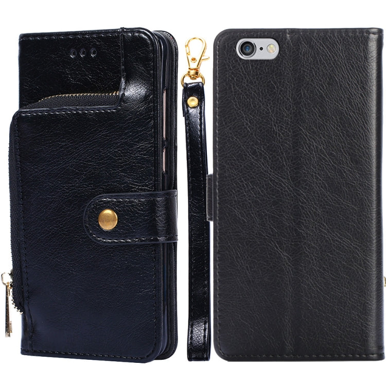 Zipper Bag PU + TPU Horizontal Flip Leather Case with Holder & Card Slot & Wallet & Lanyard, For iPhone 6 / 6S, For iPhone 6 Plus / 6s Plus, For iPhone 7 / 8 / SE(2020), For iPhone 7 Plus, For iPhone 11, For iPhone 11 Pro, For iPhone 11 Pro Max��������...