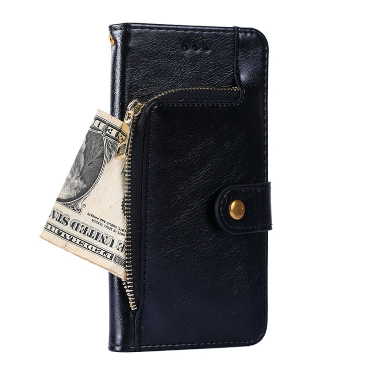 Zipper Bag PU + TPU Horizontal Flip Leather Case with Holder & Card Slot & Wallet & Lanyard, For iPhone 6 / 6S, For iPhone 6 Plus / 6s Plus, For iPhone 7 / 8 / SE(2020), For iPhone 7 Plus, For iPhone 11, For iPhone 11 Pro, For iPhone 11 Pro Max��������...