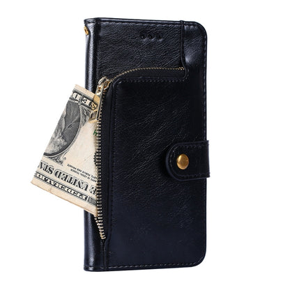 Zipper Bag PU + TPU Horizontal Flip Leather Case with Holder & Card Slot & Wallet & Lanyard, For iPhone 6 / 6S, For iPhone 6 Plus / 6s Plus, For iPhone 7 / 8 / SE(2020), For iPhone 7 Plus, For iPhone 11, For iPhone 11 Pro, For iPhone 11 Pro Max��������...