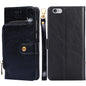Zipper Bag PU + TPU Horizontal Flip Leather Case with Holder & Card Slot & Wallet & Lanyard, For iPhone 6 / 6S, For iPhone 6 Plus / 6s Plus, For iPhone 7 / 8 / SE(2020), For iPhone 7 Plus, For iPhone 11, For iPhone 11 Pro, For iPhone 11 Pro Max��������...