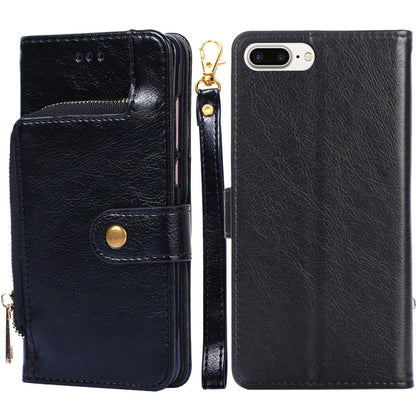 Zipper Bag PU + TPU Horizontal Flip Leather Case with Holder & Card Slot & Wallet & Lanyard, For iPhone 6 / 6S, For iPhone 6 Plus / 6s Plus, For iPhone 7 / 8 / SE(2020), For iPhone 7 Plus, For iPhone 11, For iPhone 11 Pro, For iPhone 11 Pro Max��������...