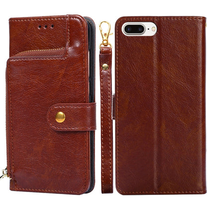 Zipper Bag PU + TPU Horizontal Flip Leather Case with Holder & Card Slot & Wallet & Lanyard, For iPhone 6 / 6S, For iPhone 6 Plus / 6s Plus, For iPhone 7 / 8 / SE(2020), For iPhone 7 Plus, For iPhone 11, For iPhone 11 Pro, For iPhone 11 Pro Max��������...