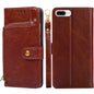 Zipper Bag PU + TPU Horizontal Flip Leather Case with Holder & Card Slot & Wallet & Lanyard, For iPhone 6 / 6S, For iPhone 6 Plus / 6s Plus, For iPhone 7 / 8 / SE(2020), For iPhone 7 Plus, For iPhone 11, For iPhone 11 Pro, For iPhone 11 Pro Max��������...