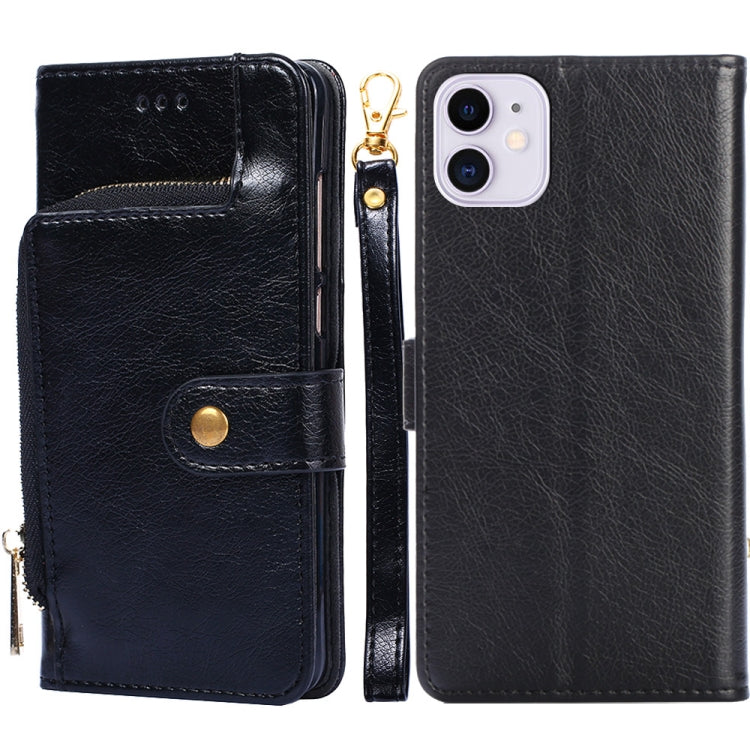 Zipper Bag PU + TPU Horizontal Flip Leather Case with Holder & Card Slot & Wallet & Lanyard, For iPhone 6 / 6S, For iPhone 6 Plus / 6s Plus, For iPhone 7 / 8 / SE(2020), For iPhone 7 Plus, For iPhone 11, For iPhone 11 Pro, For iPhone 11 Pro Max��������...