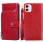 Zipper Bag PU + TPU Horizontal Flip Leather Case with Holder & Card Slot & Wallet & Lanyard, For iPhone 6 / 6S, For iPhone 6 Plus / 6s Plus, For iPhone 7 / 8 / SE(2020), For iPhone 7 Plus, For iPhone 11, For iPhone 11 Pro, For iPhone 11 Pro Max��������...