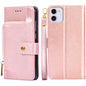 Zipper Bag PU + TPU Horizontal Flip Leather Case with Holder & Card Slot & Wallet & Lanyard, For iPhone 6 / 6S, For iPhone 6 Plus / 6s Plus, For iPhone 7 / 8 / SE(2020), For iPhone 7 Plus, For iPhone 11, For iPhone 11 Pro, For iPhone 11 Pro Max��������...