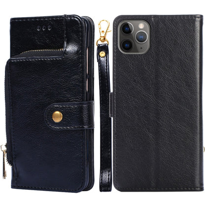 Zipper Bag PU + TPU Horizontal Flip Leather Case with Holder & Card Slot & Wallet & Lanyard, For iPhone 6 / 6S, For iPhone 6 Plus / 6s Plus, For iPhone 7 / 8 / SE(2020), For iPhone 7 Plus, For iPhone 11, For iPhone 11 Pro, For iPhone 11 Pro Max��������...