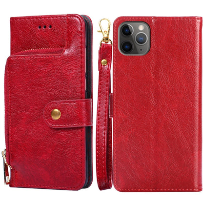 Zipper Bag PU + TPU Horizontal Flip Leather Case with Holder & Card Slot & Wallet & Lanyard, For iPhone 6 / 6S, For iPhone 6 Plus / 6s Plus, For iPhone 7 / 8 / SE(2020), For iPhone 7 Plus, For iPhone 11, For iPhone 11 Pro, For iPhone 11 Pro Max��������...