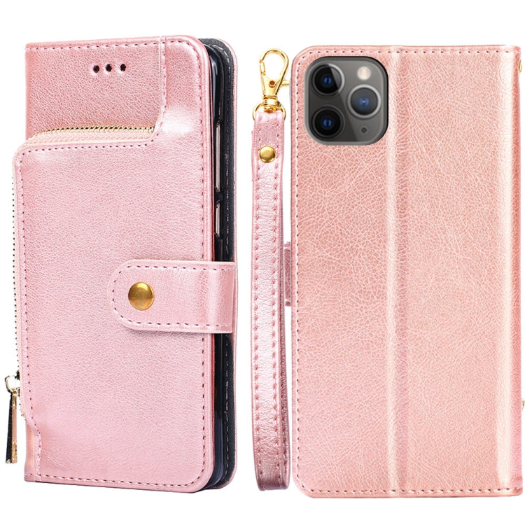 Zipper Bag PU + TPU Horizontal Flip Leather Case with Holder & Card Slot & Wallet & Lanyard, For iPhone 6 / 6S, For iPhone 6 Plus / 6s Plus, For iPhone 7 / 8 / SE(2020), For iPhone 7 Plus, For iPhone 11, For iPhone 11 Pro, For iPhone 11 Pro Max��������...