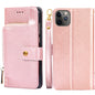 Zipper Bag PU + TPU Horizontal Flip Leather Case with Holder & Card Slot & Wallet & Lanyard, For iPhone 6 / 6S, For iPhone 6 Plus / 6s Plus, For iPhone 7 / 8 / SE(2020), For iPhone 7 Plus, For iPhone 11, For iPhone 11 Pro, For iPhone 11 Pro Max��������...