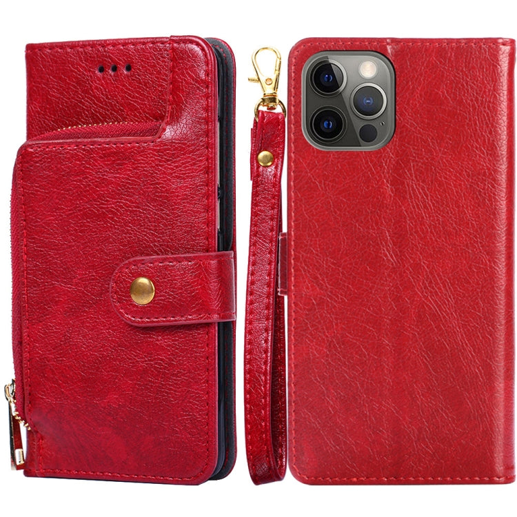 Zipper Bag PU + TPU Horizontal Flip Leather Case with Holder & Card Slot & Wallet & Lanyard, For iPhone 6 / 6S, For iPhone 6 Plus / 6s Plus, For iPhone 7 / 8 / SE(2020), For iPhone 7 Plus, For iPhone 11, For iPhone 11 Pro, For iPhone 11 Pro Max��������...