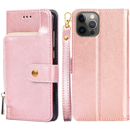 Zipper Bag PU + TPU Horizontal Flip Leather Case with Holder & Card Slot & Wallet & Lanyard, For iPhone 6 / 6S, For iPhone 6 Plus / 6s Plus, For iPhone 7 / 8 / SE(2020), For iPhone 7 Plus, For iPhone 11, For iPhone 11 Pro, For iPhone 11 Pro Max��������...
