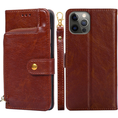 Zipper Bag PU + TPU Horizontal Flip Leather Case with Holder & Card Slot & Wallet & Lanyard, For iPhone 6 / 6S, For iPhone 6 Plus / 6s Plus, For iPhone 7 / 8 / SE(2020), For iPhone 7 Plus, For iPhone 11, For iPhone 11 Pro, For iPhone 11 Pro Max��������...