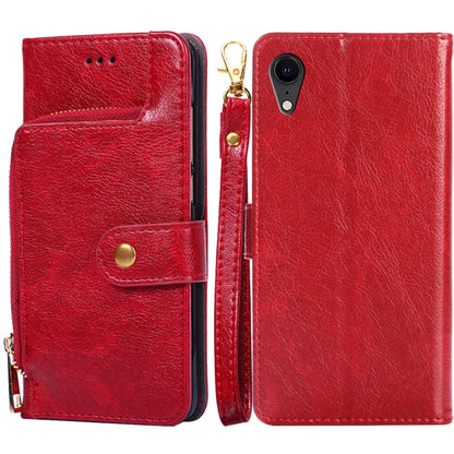 Zipper Bag PU + TPU Horizontal Flip Leather Case with Holder & Card Slot & Wallet & Lanyard, For iPhone 6 / 6S, For iPhone 6 Plus / 6s Plus, For iPhone 7 / 8 / SE(2020), For iPhone 7 Plus, For iPhone 11, For iPhone 11 Pro, For iPhone 11 Pro Max��������...