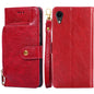 Zipper Bag PU + TPU Horizontal Flip Leather Case with Holder & Card Slot & Wallet & Lanyard, For iPhone 6 / 6S, For iPhone 6 Plus / 6s Plus, For iPhone 7 / 8 / SE(2020), For iPhone 7 Plus, For iPhone 11, For iPhone 11 Pro, For iPhone 11 Pro Max��������...