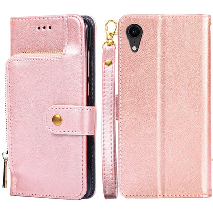 Zipper Bag PU + TPU Horizontal Flip Leather Case with Holder & Card Slot & Wallet & Lanyard, For iPhone 6 / 6S, For iPhone 6 Plus / 6s Plus, For iPhone 7 / 8 / SE(2020), For iPhone 7 Plus, For iPhone 11, For iPhone 11 Pro, For iPhone 11 Pro Max��������...
