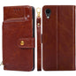 Zipper Bag PU + TPU Horizontal Flip Leather Case with Holder & Card Slot & Wallet & Lanyard, For iPhone 6 / 6S, For iPhone 6 Plus / 6s Plus, For iPhone 7 / 8 / SE(2020), For iPhone 7 Plus, For iPhone 11, For iPhone 11 Pro, For iPhone 11 Pro Max��������...
