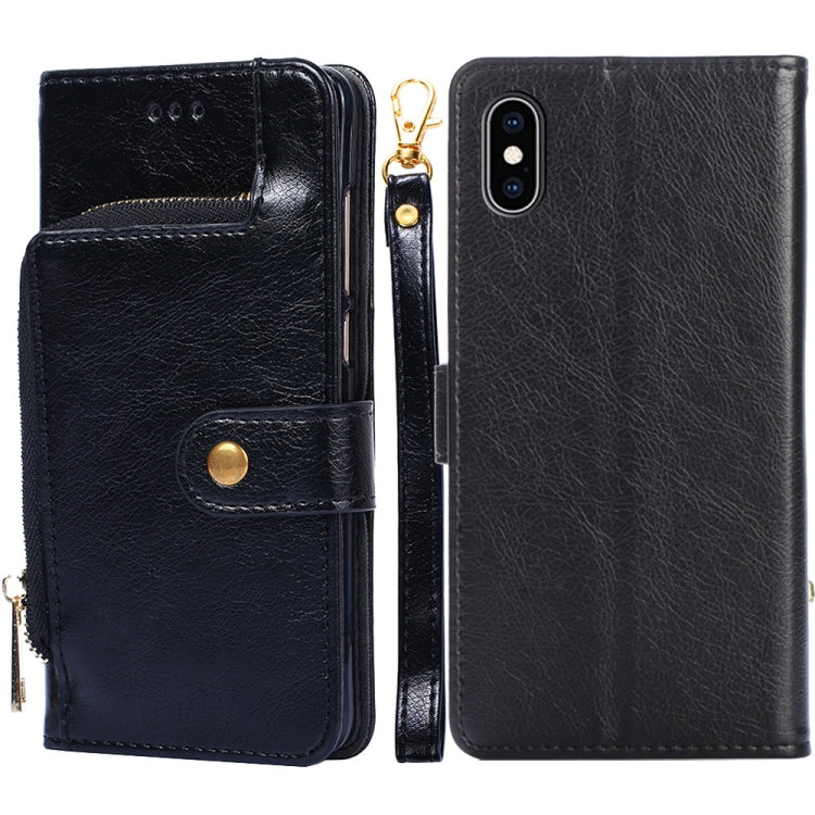 Zipper Bag PU + TPU Horizontal Flip Leather Case with Holder & Card Slot & Wallet & Lanyard, For iPhone 6 / 6S, For iPhone 6 Plus / 6s Plus, For iPhone 7 / 8 / SE(2020), For iPhone 7 Plus, For iPhone 11, For iPhone 11 Pro, For iPhone 11 Pro Max��������...
