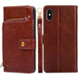 Zipper Bag PU + TPU Horizontal Flip Leather Case with Holder & Card Slot & Wallet & Lanyard, For iPhone 6 / 6S, For iPhone 6 Plus / 6s Plus, For iPhone 7 / 8 / SE(2020), For iPhone 7 Plus, For iPhone 11, For iPhone 11 Pro, For iPhone 11 Pro Max��������...