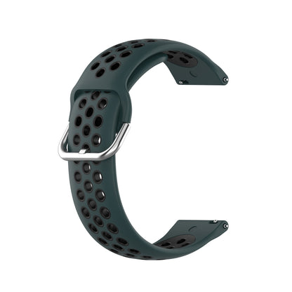 Two-color Silicone Replacement Strap Watchband