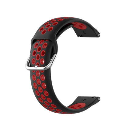 Two-color Silicone Replacement Strap Watchband